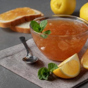 Lemon Marmalade in a Bowl